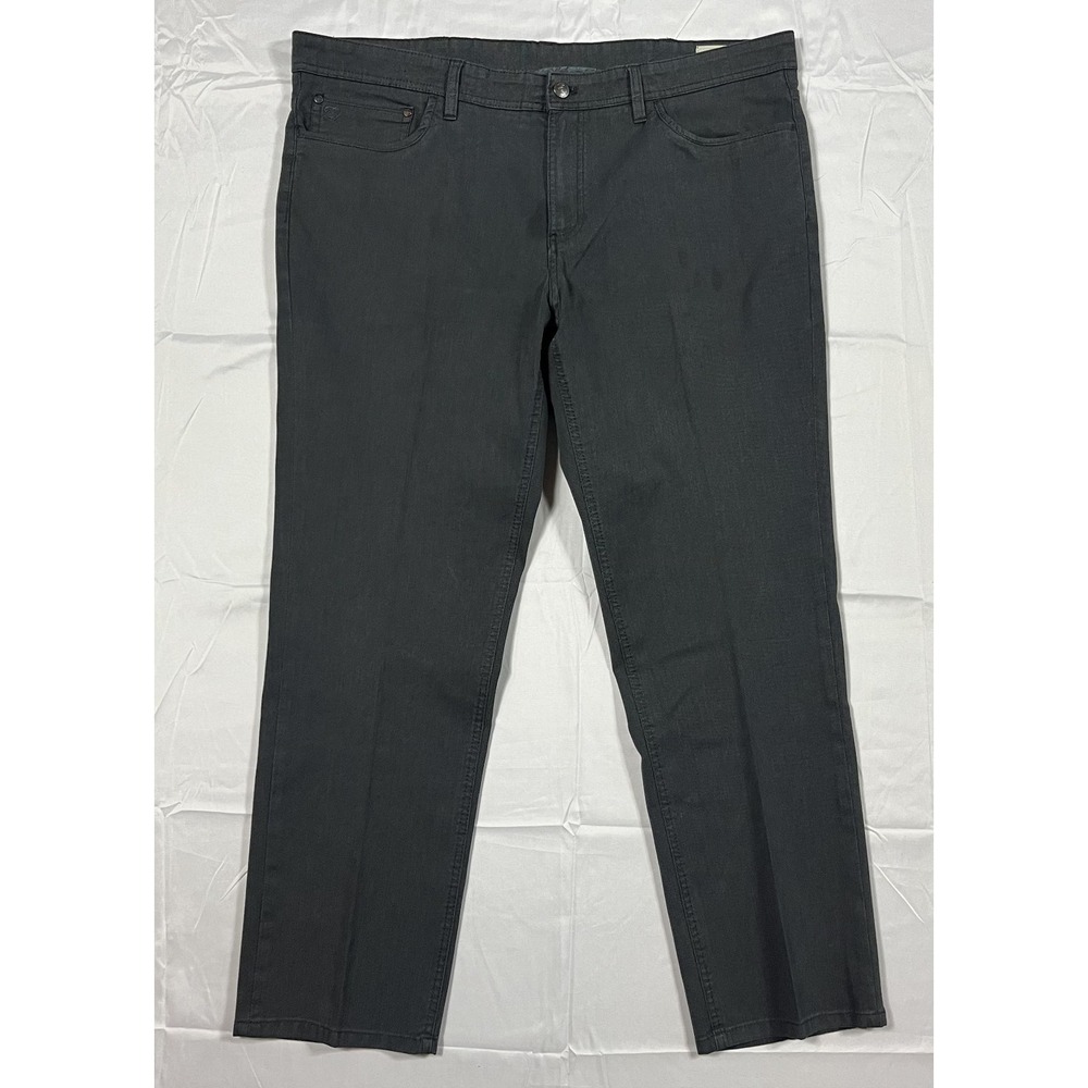 English Laundry 5 Pocket Pants Men's 44 Dark Gray Charcoal Stretch Trousers Casu